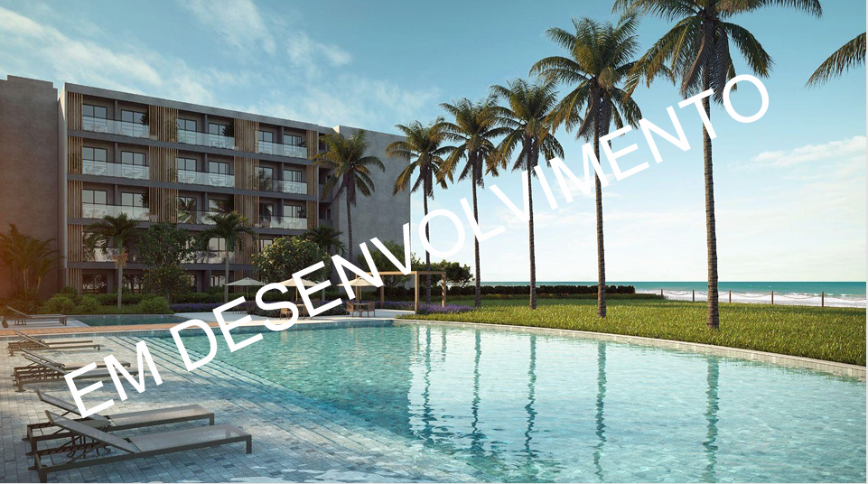 Fachada Solina Praia dos Carneiros com piscina e vista para o mar